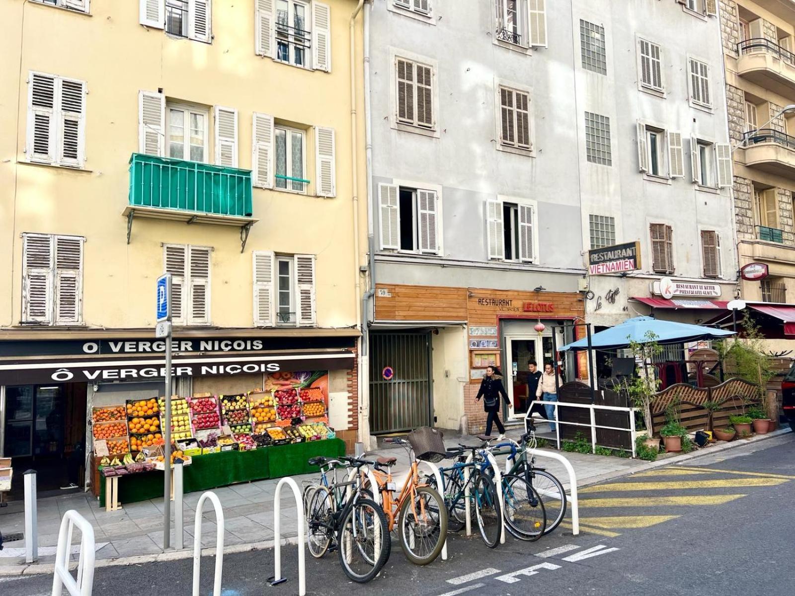 Studio Moderne Renove Avec Balcon Nice Exterior photo
